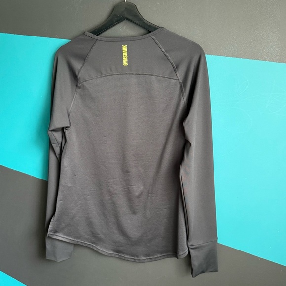 Gymshark Gray Long Sleeve Fitted Sweatshirt - Picture 4 of 9